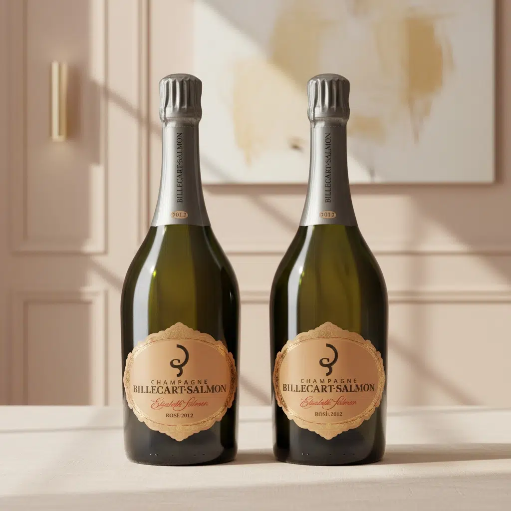 Duo de bouteilles Élisabeth Salmon Rosé 2012