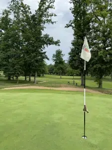 Green du Golf de Gueux près de Reims
